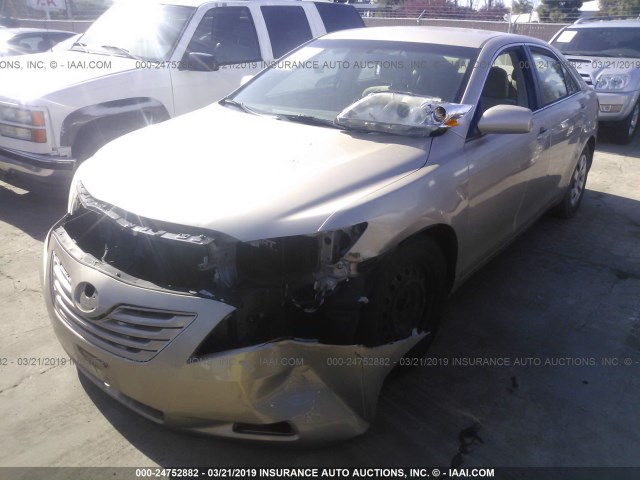 4T1BE46K37U580207 - 2007 TOYOTA CAMRY NEW GENERAT CE/LE/XLE/SE GOLD photo 2