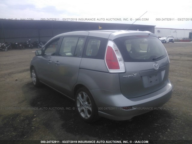 JM1CR2WL3A0372742 - 2010 MAZDA 5 GRAY photo 3