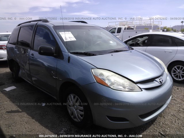 5TDZA23C76S554745 - 2006 TOYOTA SIENNA CE/LE SILVER photo 1