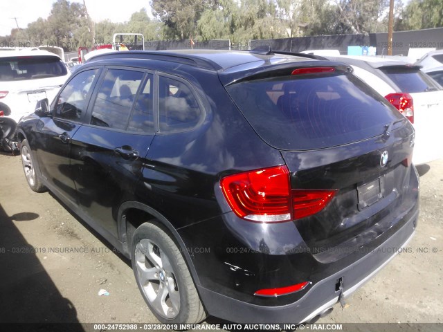WBAVM1C51FVW57521 - 2015 BMW X1 SDRIVE28I BLACK photo 3