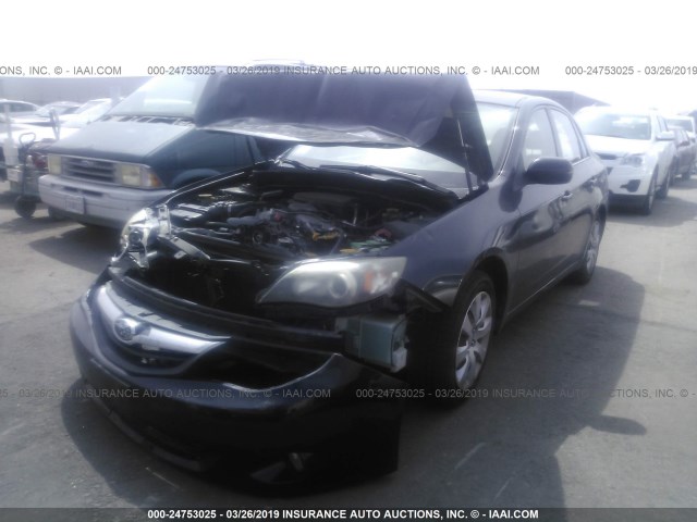 JF1GE6A68AH505492 - 2010 SUBARU IMPREZA 2.5I BLACK photo 2