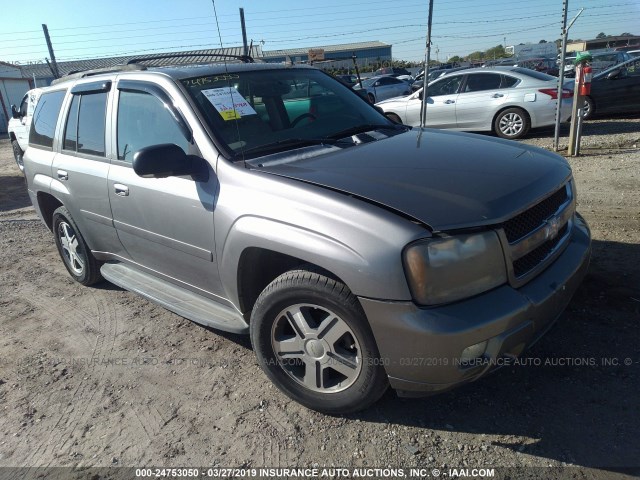 1GNDS13S672292676 - 2007 CHEVROLET TRAILBLAZER LS/LT GRAY photo 1