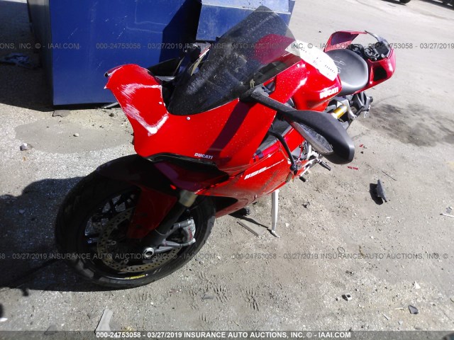 ZDM14BPW5CB002886 - 2012 DUCATI SUPERBIKE 1199 PANIGALE/S RED photo 2