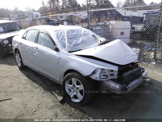 1G1ZA5E03CF163729 - 2012 CHEVROLET MALIBU LS SILVER photo 1