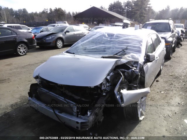 1G1ZA5E03CF163729 - 2012 CHEVROLET MALIBU LS SILVER photo 2