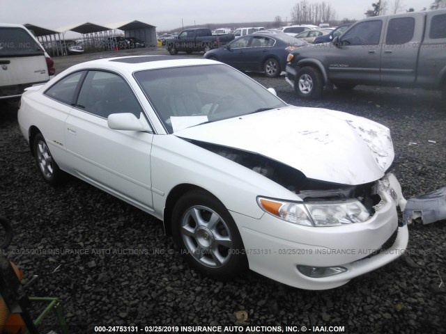 2T1CF28P22C543898 - 2002 TOYOTA CAMRY SOLARA SE/SLE WHITE photo 1