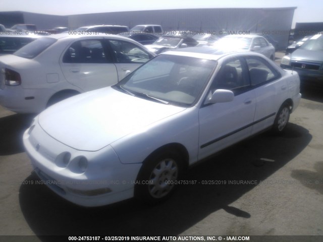 JH4DB7653RS007354 - 1994 ACURA INTEGRA LS WHITE photo 2