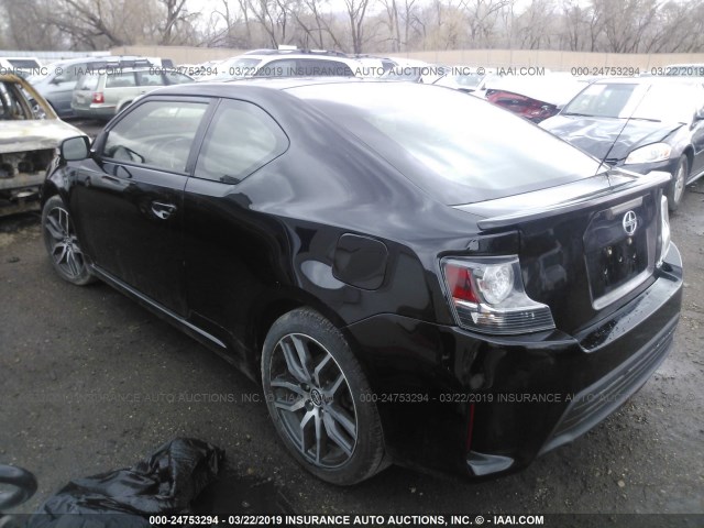 JTKJF5C75F3095728 - 2015 TOYOTA SCION TC შავი ფოტო 3