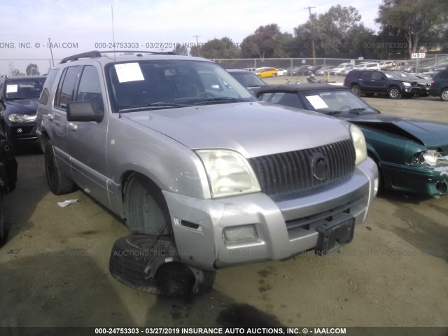 4M2EU37E56UJ18733 - 2006 MERCURY MOUNTAINEER LUXURY SILVER photo 1