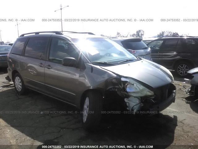 5TDZA23CX4S046122 - 2004 TOYOTA SIENNA CE/LE GRAY photo 1