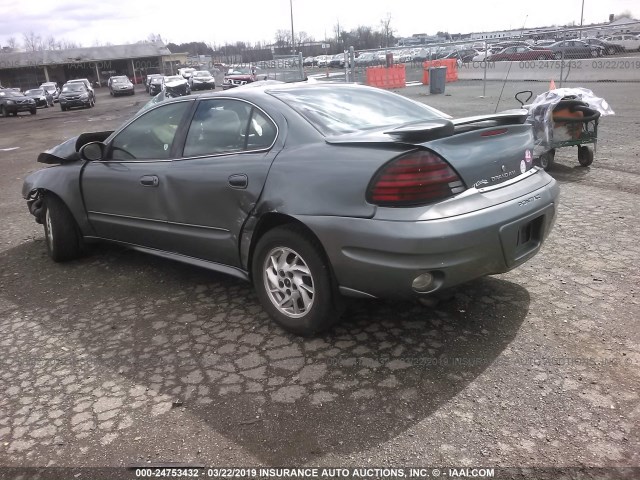 1G2NF52EX4M704106 - 2004 PONTIAC GRAND AM SE1 GRAY photo 3