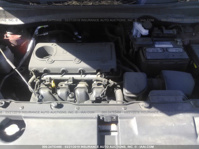 KM8JU3AC9CU360265 - 2012 HYUNDAI TUCSON GLS/LIMITED 红色 照片 10