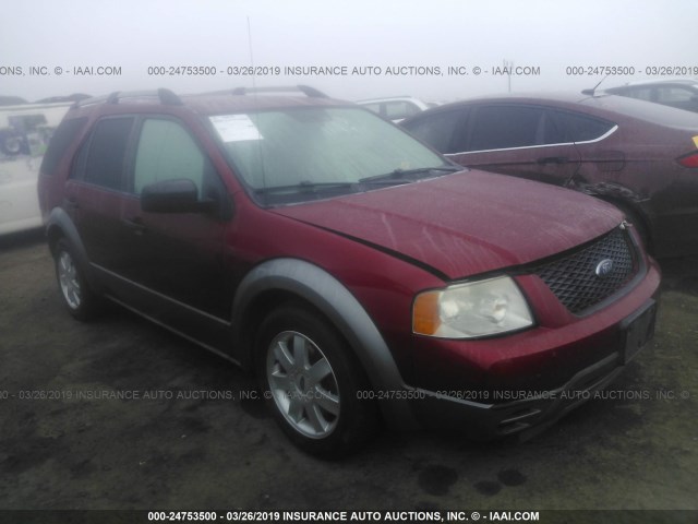 1FMZK01196GA12362 - 2006 FORD FREESTYLE SE RED photo 1