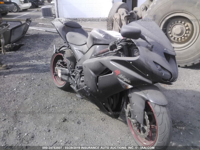 JKAZXCD147A020791 - 2007 KAWASAKI ZX1000 D BLACK photo 1