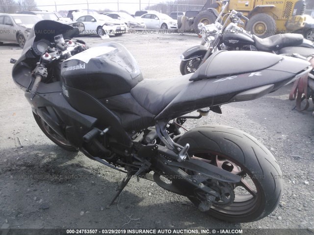 JKAZXCD147A020791 - 2007 KAWASAKI ZX1000 D BLACK photo 3