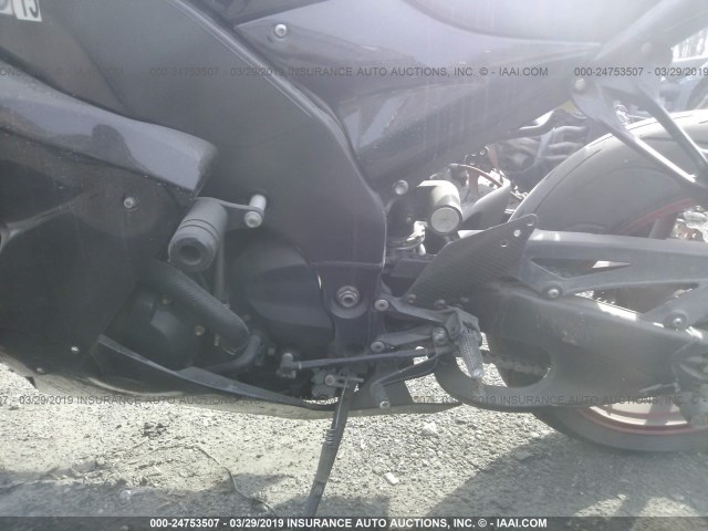 JKAZXCD147A020791 - 2007 KAWASAKI ZX1000 D BLACK photo 9