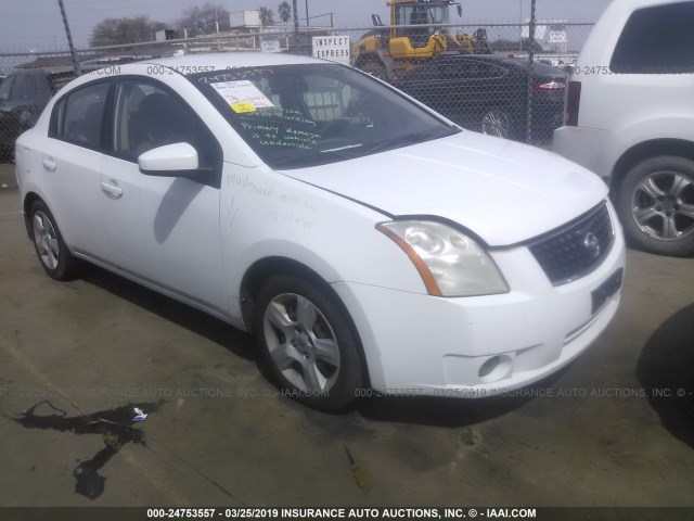 3N1AB61E28L755759 - 2008 NISSAN SENTRA 2.0/2.0S/2.0SL WHITE photo 1