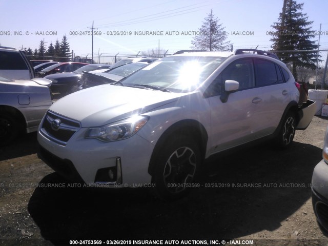 JF2GPABC3G9306558 - 2016 SUBARU CROSSTREK PREMIUM თეთრი ფოტო 2