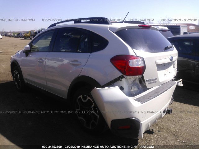 JF2GPABC3G9306558 - 2016 SUBARU CROSSTREK PREMIUM თეთრი ფოტო 3