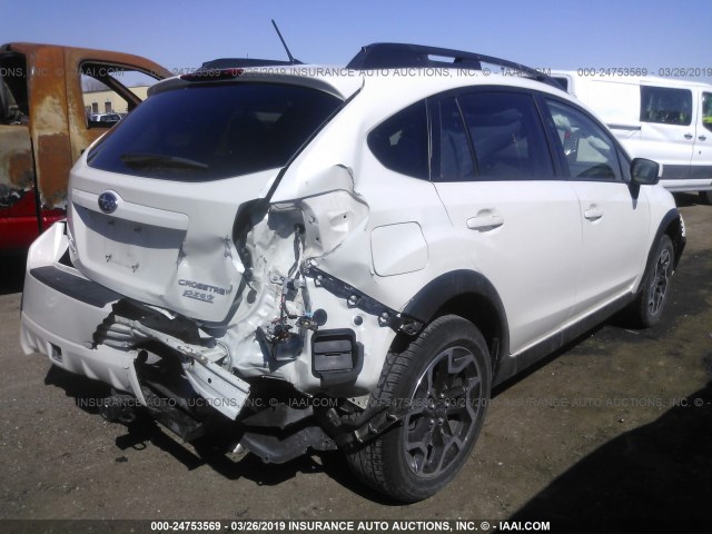 JF2GPABC3G9306558 - 2016 SUBARU CROSSTREK PREMIUM თეთრი ფოტო 4