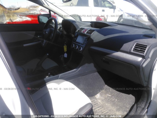 JF2GPABC3G9306558 - 2016 SUBARU CROSSTREK PREMIUM თეთრი ფოტო 5