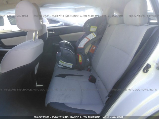 JF2GPABC3G9306558 - 2016 SUBARU CROSSTREK PREMIUM თეთრი ფოტო 8