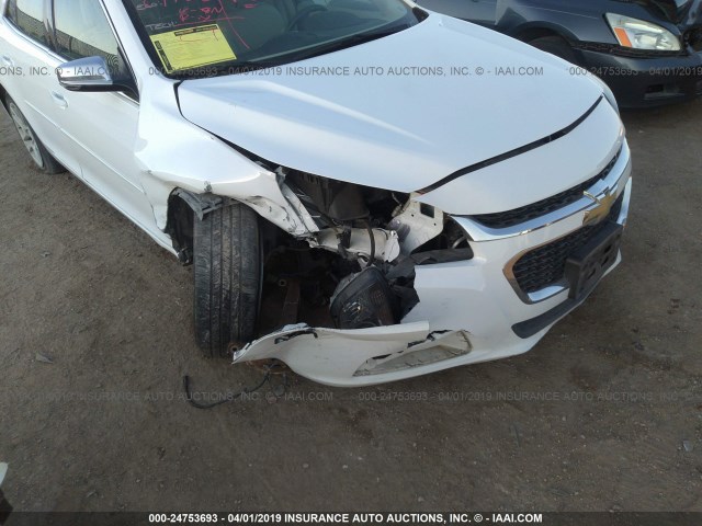 1G11C5SAXGF114697 - 2016 CHEVROLET MALIBU LIMITED LT WHITE photo 6