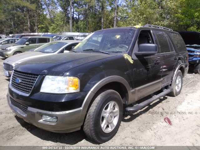 1FMPU155X6LA96588 - 2006 FORD EXPEDITION XLT BLACK photo 2