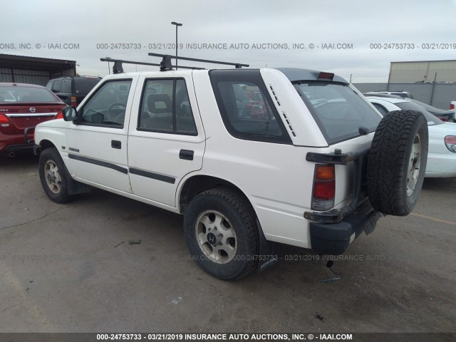 4S6CM58V7V4419674 - 1997 HONDA PASSPORT EX/LX 白色 照片 3