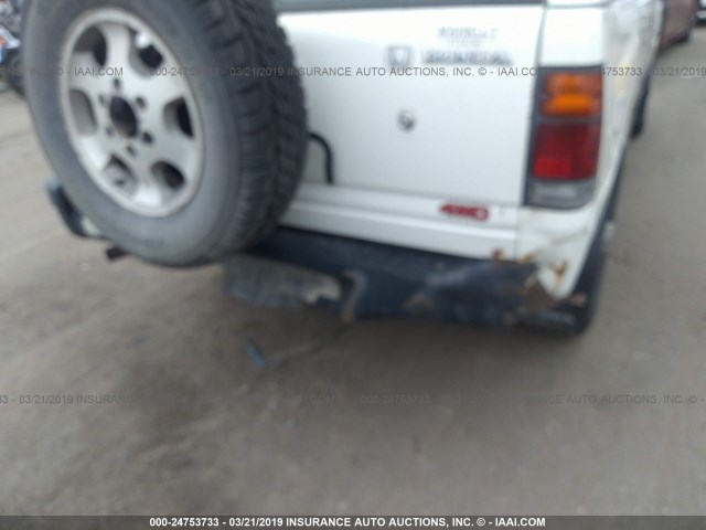 4S6CM58V7V4419674 - 1997 HONDA PASSPORT EX/LX 白色 照片 6