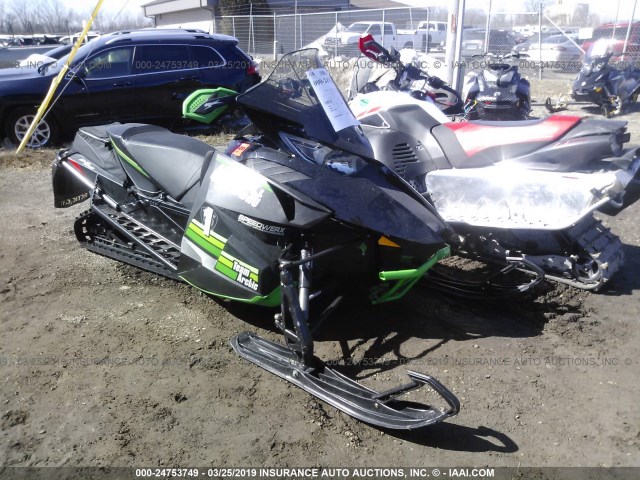 4UF12SNW6CT117214 - 2012 ARCTIC CAT SNOWPRO 800  GREEN photo 1