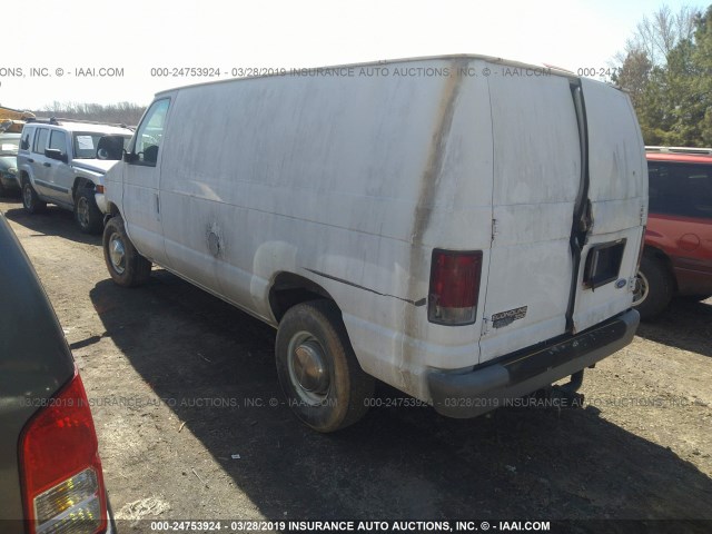 1FTJE34L4VHA36083 - 1997 FORD ECONOLINE E350 VAN WHITE photo 3