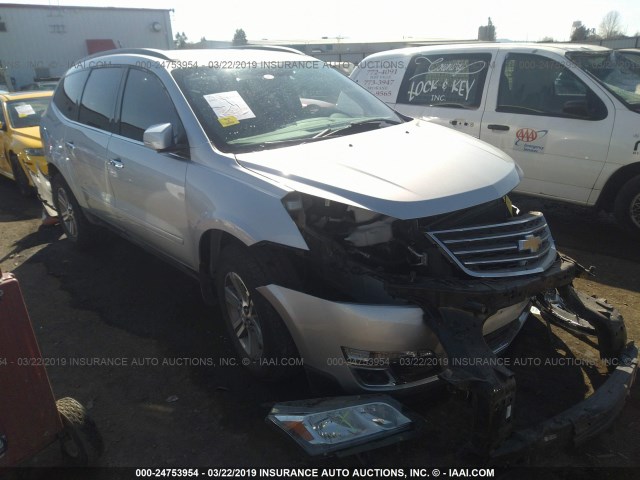 1GNKVGKD3HJ111545 - 2017 CHEVROLET TRAVERSE LT SILVER photo 1