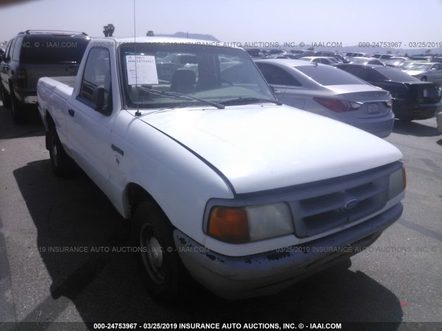 1FTCR10U7VUB64535 - 1997 FORD RANGER WHITE photo 1