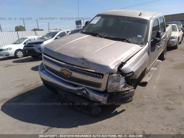 2GCEC13J971602529 - 2007 CHEVROLET SILVERADO C1500 CREW CAB TAN photo 6