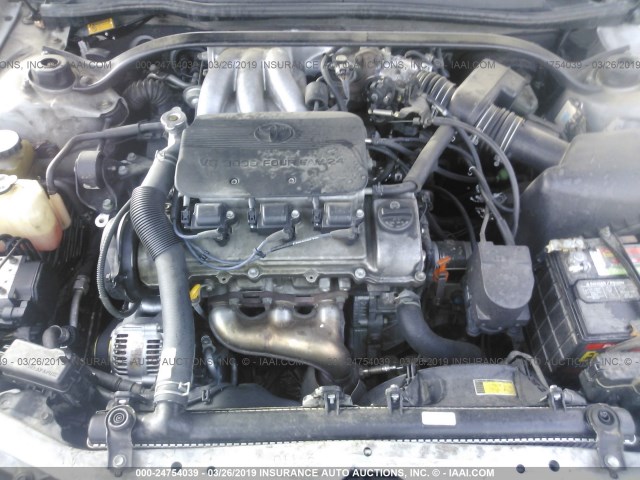 2T1CF28P0YC347676 - 2000 TOYOTA CAMRY SOLARA SE/SLE SILVER photo 10