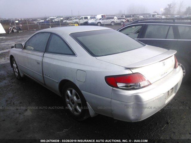 2T1CF28P0YC347676 - 2000 TOYOTA CAMRY SOLARA SE/SLE SILVER photo 3