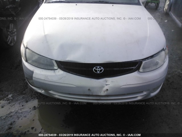 2T1CF28P0YC347676 - 2000 TOYOTA CAMRY SOLARA SE/SLE SILVER photo 6