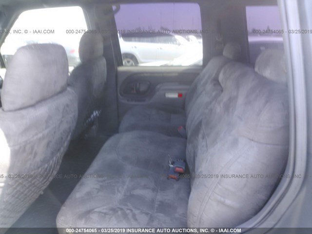 1GKEC13R1VJ740658 - 1997 GMC YUKON BLUE photo 8