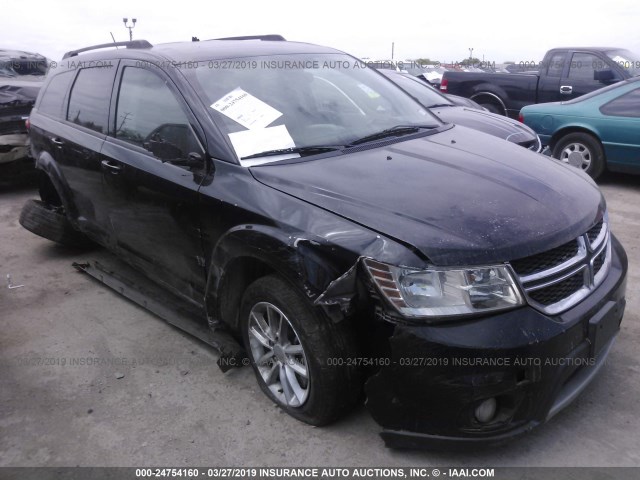 3C4PDCBG4ET126919 - 2014 DODGE JOURNEY SXT BLACK photo 1