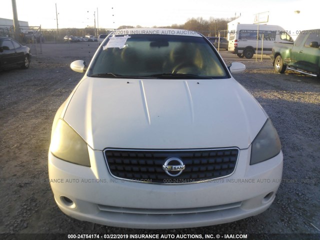 1N4AL11DX5C230949 - 2005 NISSAN ALTIMA S/SL WHITE photo 6