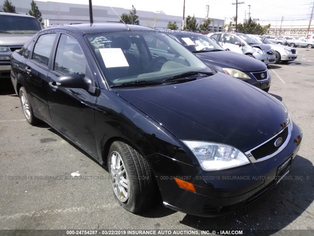 1FAFP34N87W227480 - 2007 FORD FOCUS ZX4/S/SE/SES Қара фото 1