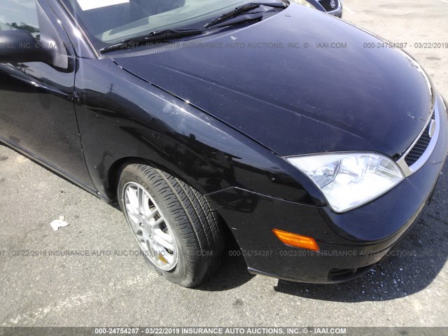 1FAFP34N87W227480 - 2007 FORD FOCUS ZX4/S/SE/SES Қара фото 6