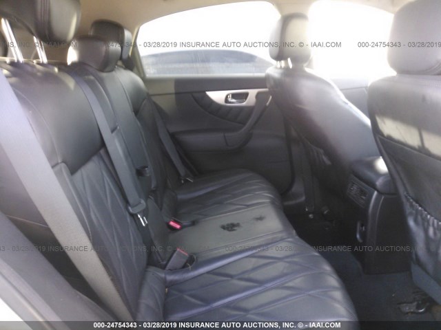 JN8AS1MU4BM711976 - 2011 INFINITI FX35 GRAY photo 8