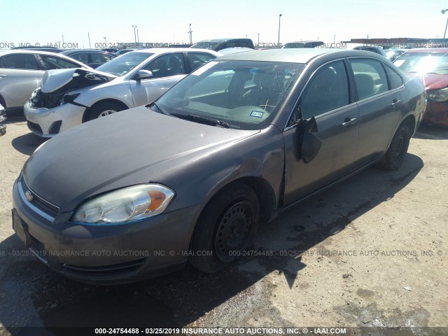 2G1WB58K089161417 - 2008 CHEVROLET IMPALA LS 灰色 照片 2