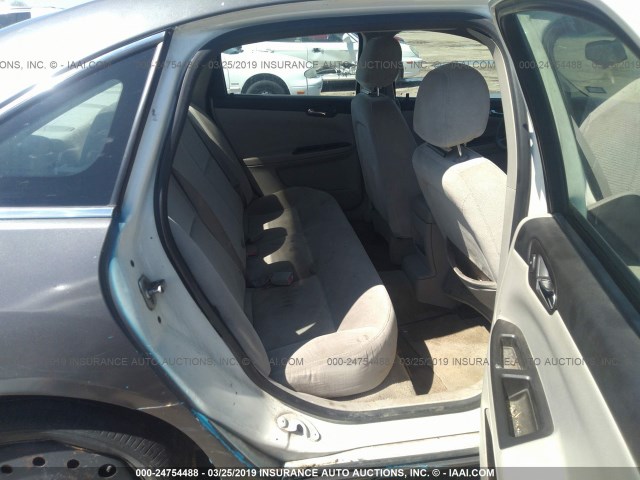 2G1WB58K089161417 - 2008 CHEVROLET IMPALA LS 灰色 照片 8