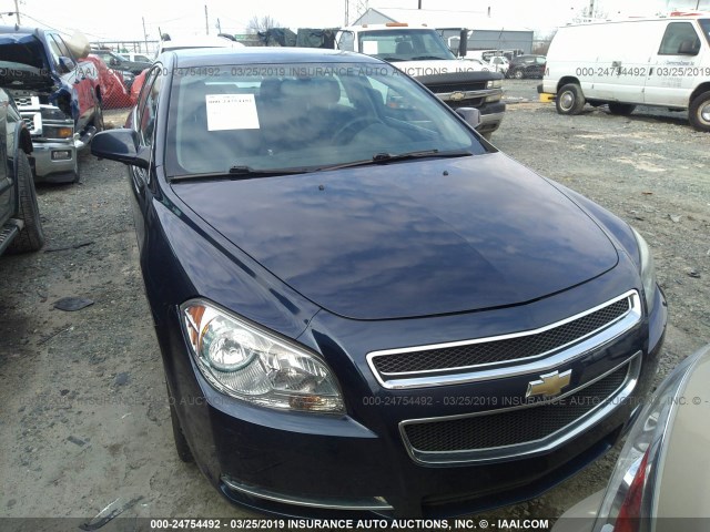 1G1ZH57B994126053 - 2009 CHEVROLET MALIBU 1LT ლურჯი ფოტო 6