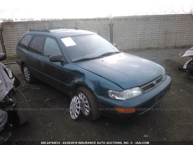 JT2AE09V0R0067451 - 1994 TOYOTA COROLLA DX BLUE photo 1