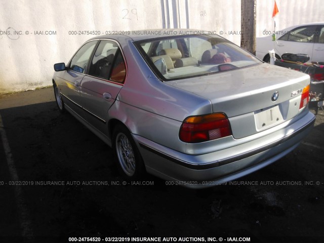 WBADM634XYGU22798 - 2000 BMW 528 I AUTOMATIC SILVER photo 3