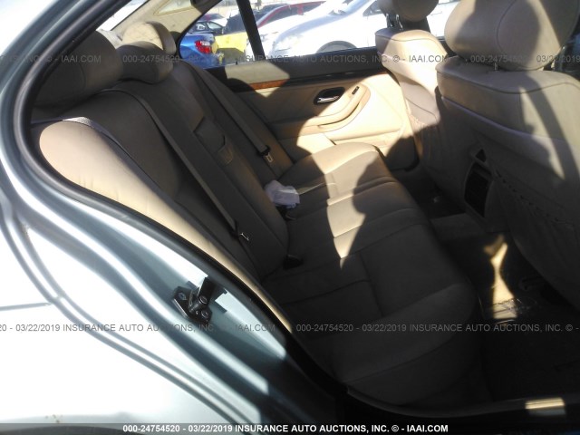 WBADM634XYGU22798 - 2000 BMW 528 I AUTOMATIC SILVER photo 8